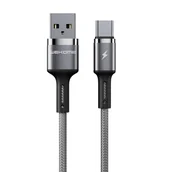 Kable USB - WK Design Kingkong kabel USB - USB Typ C Power Delivery QuickCharge 3 A 1 m czarny (WDC-128c) - miniaturka - grafika 1