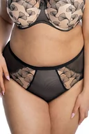 Majtki damskie - Gaia 1130P Filipa czarno-różowy S Majtki figi - miniaturka - grafika 1