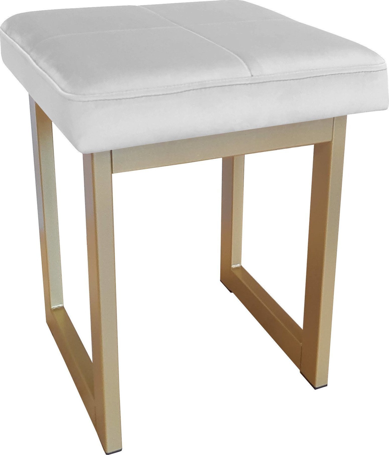 Atos TABORET SOLID 45cm STOŁEK LOFT podstawa złota MG39