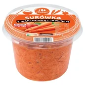 Mieszanki warzywne, sałatki - Carrefour Classic Surówka z marchewką i jabłkiem 450 g - miniaturka - grafika 1