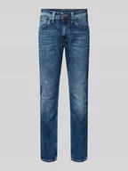 Spodnie męskie - Jeansy o kroju slim fit z 5 kieszeniami model ‘CASH’ - miniaturka - grafika 1
