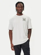 Koszulki męskie - Under Armour T-Shirt Hoops Courtside 6003686 Biały Oversize - miniaturka - grafika 1