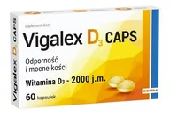 Witaminy i minerały - Vigalex D3 Caps 2000 j.m. x 60 kaps - miniaturka - grafika 1
