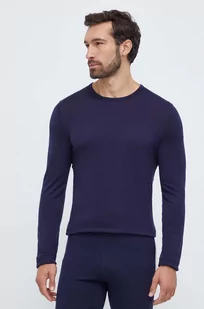Icebreaker longsleeve funkcyjny Merino 260 Tech kolor granatowy - Bielizna sportowa męska - miniaturka - grafika 1
