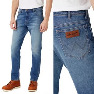 Wrangler TEXAS TAPER CHILL JEANSY MĘSKIE W36 L34 - Spodnie męskie - miniaturka - grafika 1