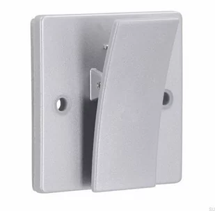 Haczyk ścienny H240 Plastikowy Srebrny - Wieszaki i stojaki - miniaturka - grafika 1