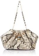 Torebki damskie - nelice Women's torebka wieczorowa, beżowa wielokolorowa, Beżowy, wielokolorowy. - miniaturka - grafika 1