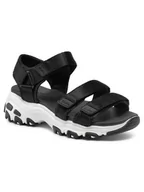Sandały damskie - Skechers Sandały Fresh Catch 31514 /BLK Czarny - miniaturka - grafika 1