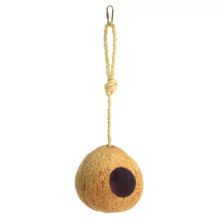 Kerbl Domek dla ptaków z kokosa - Ø 12 cm - Akcesoria dla ptaków - miniaturka - grafika 1