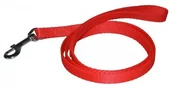 Smycze dla psów - Chaba Smycz taśma - 25mm czerwona - miniaturka - grafika 1