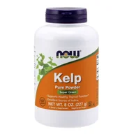 Witaminy i minerały - Now® Foods NOW Kelp, naturalny jod, proszek, 227g - miniaturka - grafika 1