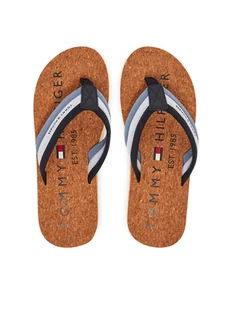 Tommy Hilfiger Japonki FM0FM05647 Niebieski - Klapki i japonki męskie - miniaturka - grafika 1