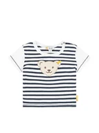 Kaftaniki dla niemowląt - Steiff Koszulka w kolorze białym - miniaturka - grafika 1