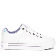 Trampki damskie - Kappa Logo Tudy, Trampki damskie, A4c White Iridescent, 36 EU - miniaturka - grafika 1