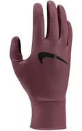 Rękawice do ćwiczeń - Rękawiczki damskie do biegania Nike Dri-Fit N1002219206 M Brązowe (887791762795) - miniaturka - grafika 1