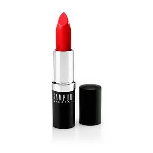 Sampure Minerals, Szminka matowa, Cherry Kisses - Szminki - miniaturka - grafika 1