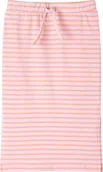 Sukienki i spódniczki dla dziewczynek - vidaXL Dziecięca spódniczka w paski, prosty krój, różowa, 116 - miniaturka - grafika 1