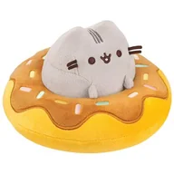 Maskotki i pluszaki - Pusheen - Pluszowa maskotka Pusheen w czekoladowym pączku 21 x 13 cm - miniaturka - grafika 1