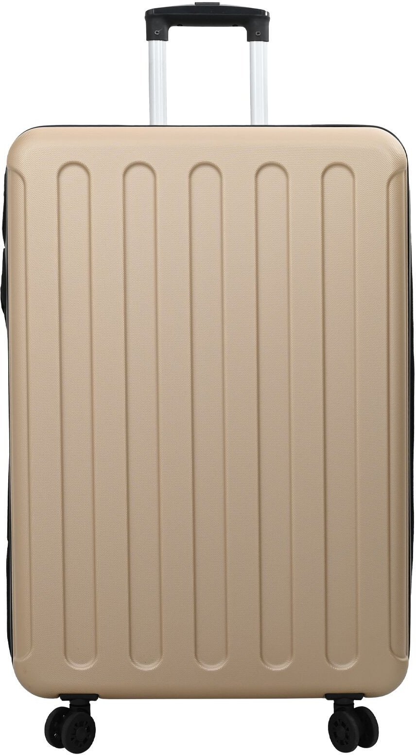 vidaXL Składana walizka twarda powłoka 28'' Szampan 50x30x76 cm ABS