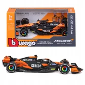 Samochody i pojazdy dla dzieci - BOLID F1 McLaren MCL38 2024 Oscar Piastri BOLID F1 1:43 BBURAGO 18-38214 - miniaturka - grafika 1