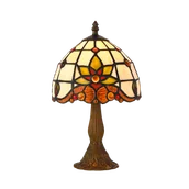 Lampy stojące - Lampa stołowa 32cm TIFFANY 1X40W E14 221 PREZENT - miniaturka - grafika 1