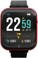 Smartwatch - Techmade TM-TALK-MRED Talk Czarno-czerwony - miniaturka - grafika 1