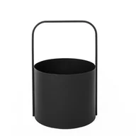 Akcesoria kominkowe - Metalowy Kosz Stojak Na Drewno Kominkowe 33cm Mały / Kapaga - miniaturka - grafika 1