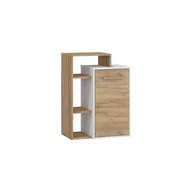 Komody - Szafka L1D Lewa RIO-08 Rio MebloCross Dąb Artisan / Biały Mat - miniaturka - grafika 1