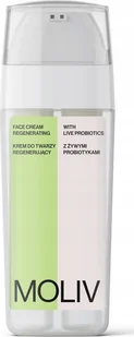 Regenerujący krem do twarzy 30ml Moliv Naturalne składniki Dzień i Noc - Kremy do twarzy - miniaturka - grafika 1