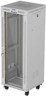 Szafy rack - Szafa Lanberg Szafa instalacyjna Rack Stojąca Lanberg 19" 32U 600x600 szara drzwi przeszklone LCD Lanberg Flat Pack V2 - miniaturka - grafika 1