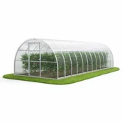 Szklarnie ogrodowe - Szklarnia Tunel 3x8 m profile 20x40 poliwęglan 6mm - miniaturka - grafika 1