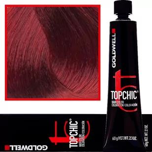 Goldwell TOPCHIC Farba pernamentna do włosów 6KR miedziana czerwień 60ml - Farby do włosów i szampony koloryzujące - miniaturka - grafika 1