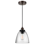 Lampy sufitowe - Feiss Zwis Vintage 1pł BASKIN FE/BASKIN/P/B BR ELSFE/BASKIN/P/B BR - miniaturka - grafika 1
