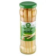 Warzywa w marynacie - Carrefour Classic Średnie białe szparagi 330 g - miniaturka - grafika 1