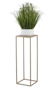 Beżowy kwietnik stojący 70 cm - Kwietniki - miniaturka - grafika 1