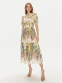 Sukienki - TWINSET Sukienka letnia 241TT2441 Kolorowy Loose Fit - miniaturka - grafika 1