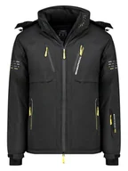 Kurtki narciarskie - Geographical Norway Kurtka narciarska "Waldo" w kolorze czarnym - miniaturka - grafika 1