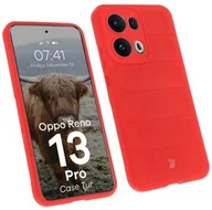 Etui i futerały do telefonów - Bizon Pancerne etui Case Tur do Oppo Reno13 Pro, czerwone - miniaturka - grafika 1