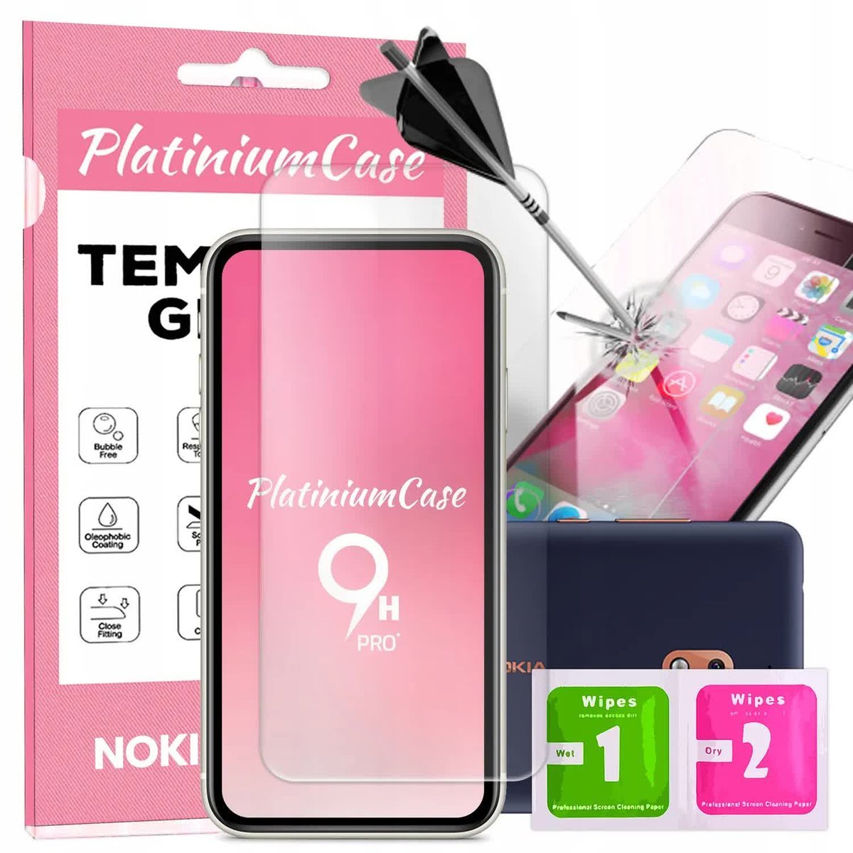 Szkło hartowane 9H szybka ochronna do Nokia 2.1