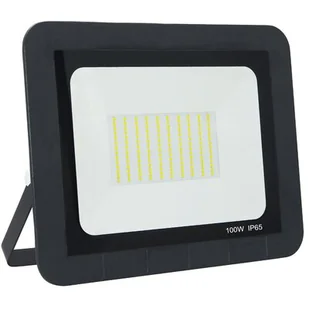 Polux Projektor LED 100W IP65 czarny 306722 - Lampy ogrodowe - miniaturka - grafika 1