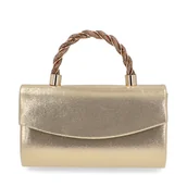 Torebki damskie - Mała kopertówka wizytowa - MENBUR 85787 ZŁOTA - miniaturka - grafika 1