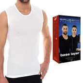 Koszulki męskie - Koszulka termoaktywna UNISEX TANK TOP bezrękawnik BRUBECK SL10100 - XL - miniaturka - grafika 1