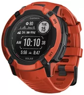 Smartwatch - Garmin Instinct 2X Solar Czerwony 010-02805-01 - miniaturka - grafika 1