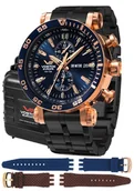 Zegarki męskie - Zegarek Vostok Europe VK61-575B590BB - miniaturka - grafika 1