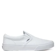 Buty dla dziewczynek - Tenisówki Vans Classic Slip On VN000D35W001 Biały - miniaturka - grafika 1