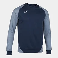 Bluzy męskie - Joma Męska bluza Essential II niebieski Marine-biały xxl 101510.332 - miniaturka - grafika 1