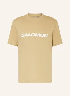 Salomon T-Shirt beige - SALOMON - Koszulki męskie - miniaturka - grafika 1