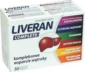 Odchudzanie i oczyszczanie - Hasco-Lek LIVERAN COMPLETE - 30 szt. - miniaturka - grafika 1