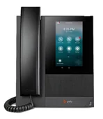 Telefonia VoIP - POLY CCX 400 telefon VoIP Czarny IPS - miniaturka - grafika 1