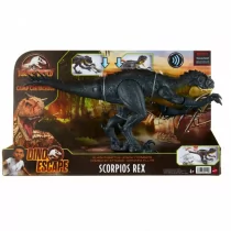Mattel Jurassic World Scorpios Rex Atak szponami - Figurki dla dzieci - miniaturka - grafika 1